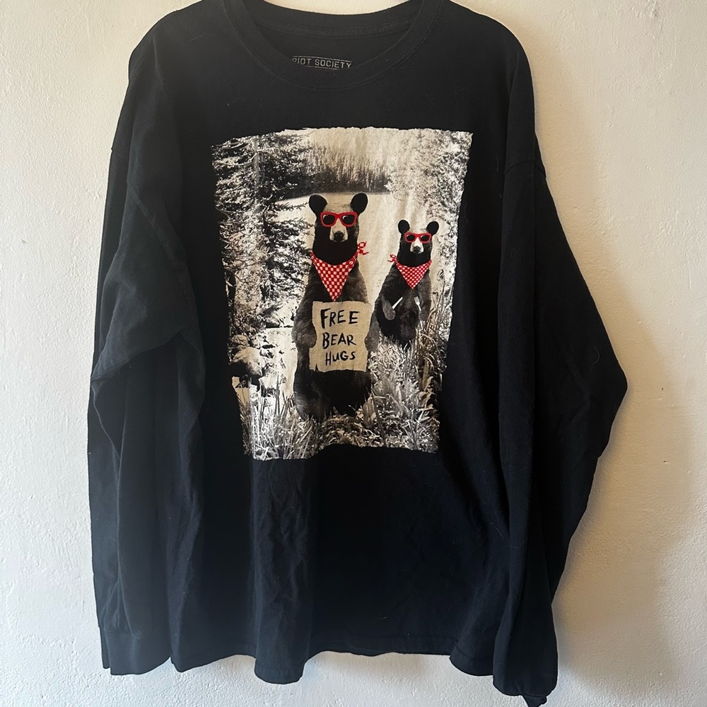Free Bear Hugs Longsleeve